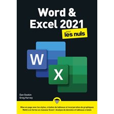 Word & Excel 2021 pour les nuls : Format mégapoche