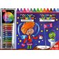Trousse Géante : Atelier d'aventure (Espace) : Coloriage par numéro