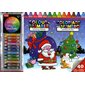 Trousse Géante :  Les fêtes de Noel : Coloriage par numéro