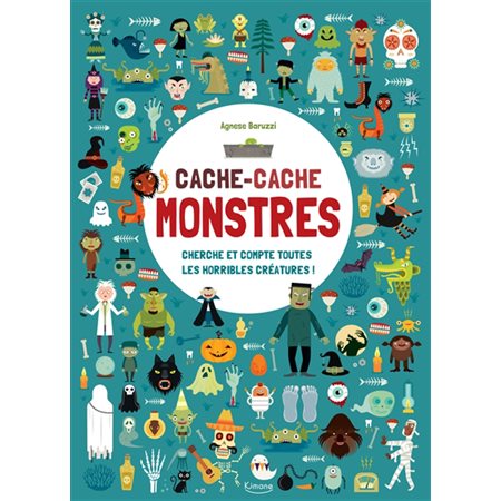 Cache-cache monstres : Cherche et compte toutes les horribles créatures !