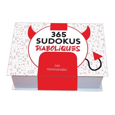 365 sudokus diaboliques : Les minimaniaks