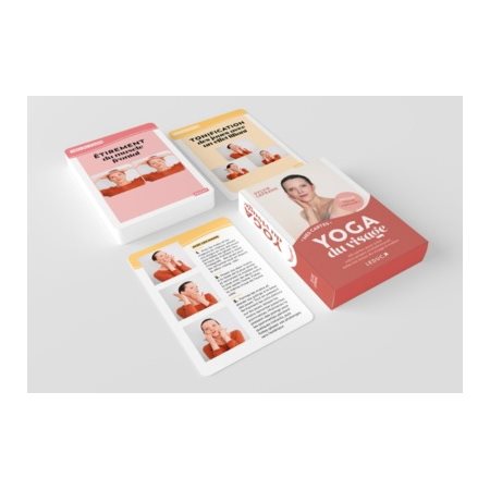 Mes cartes yoga du visage : 58 cartes + 1 livret explicatif