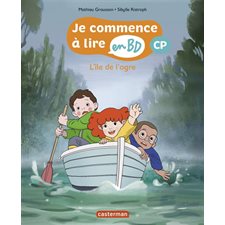 Je commence à lire en BD CP : L'île de l'ogre : Bande dessinée