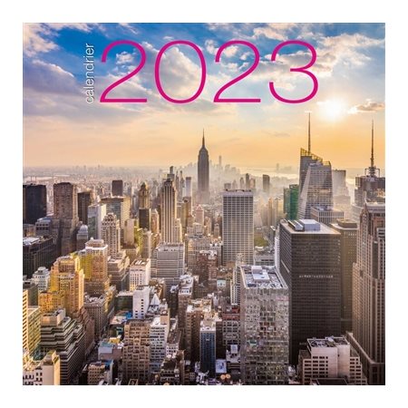 New York : Calendrier mural 2023