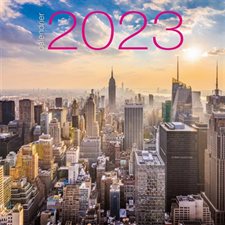 New York : Calendrier mural 2023