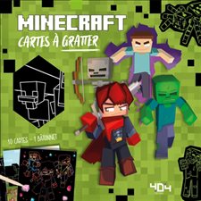 Minecraft : Cartes à gratter : À partir de 6 ans