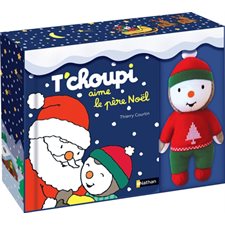 T'choupi aime le Père Noël : Coffret avec 1 livre en carton + 1 peluche toute douce !