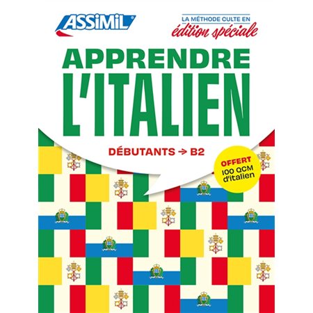 Apprendre l'italien : Débutants, B2 : Pack : Assimil : Sans peine
