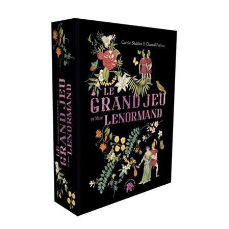 Le grand jeu de Mlle Lenormand : 54 cartes originelles de son Grand Jeu + 1 livre riche et complet en couleur pour apprendre et interpréter sous les secrets des tirages