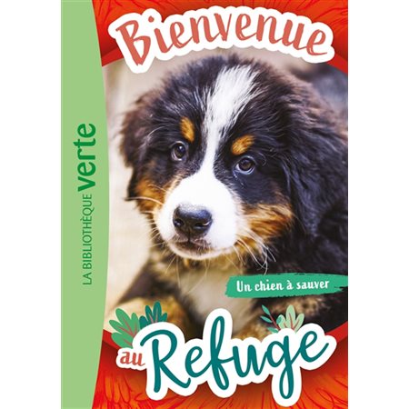 Bienvenue au refuge T.02 : Un chien à sauver : Bibliothèque verte : 6-8