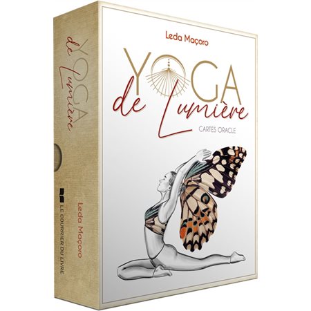 Yoga de lumière : Cartes oracle : 1 livre de 224 pages en couleurs + 42 cartes magnifiquement illustrées + 1 sac en satin pour protéger vos cartes