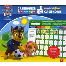 Calendrier de motivation 12 mois : Pat Patrouille