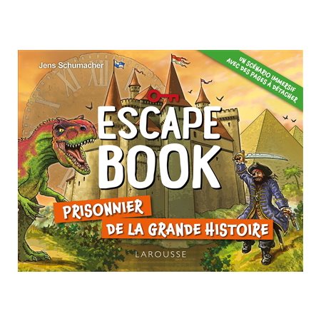 Prisonnier de la grande histoire : Un scénario immersif avec des pages à détacher : Escape book : À partir de 9 ans