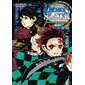 Demon slayer : Kimetsu no yaiba : Livre de coloriage bleu