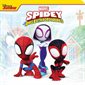Spidey Amazing Friends : L'heure du bain : 1 livre de bain + 6 ventouses étanches + 1 filet de rangement : 2 ans et +