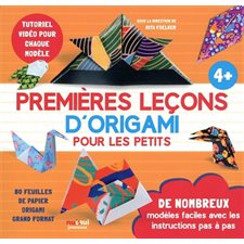 Premières leçons d'origami pour les petits : de nombreux modèles facile avec les instructions pas à pas