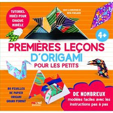 Premières leçons d'origami pour les petits : de nombreux modèles facile avec les instructions pas à pas
