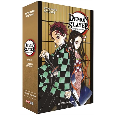 Demon slayer : Kimetsu no yaiba : Coffret collector, tome 21 + fanbook officiel 1