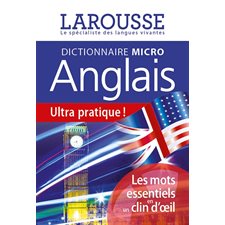 Dictionnaire micro Larousse anglais