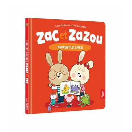 Zac et Zazou adorent les livres : AVC