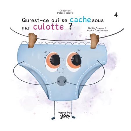 Collection l'étoile polaire T.04 : Qu'est-ce qui se cache sous ma culotte ? : Couverture rigide