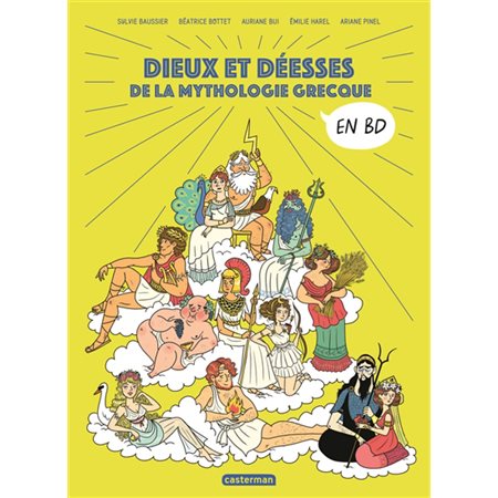 La mythologie en BD : Dieux et déesses de la mythologie grecque : Bande dessinée