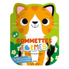 L'aventure de petit chat : Gommettes formes