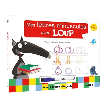 Les lettres minuscules avec Loup