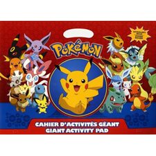 Pokémon : cahier d'activités géant