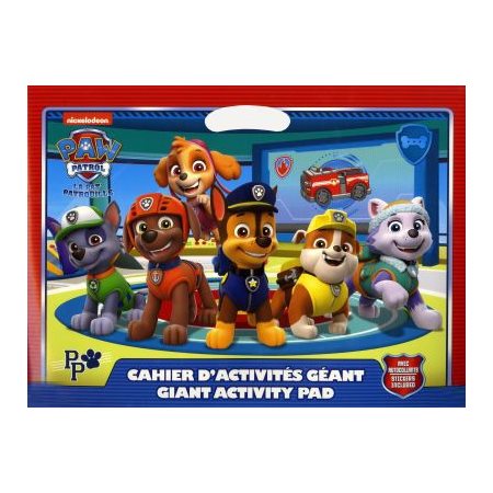 Paw Patrol : Cahier d'activités géant