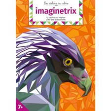 Imaginetrix : 12 tableaux à réaliser avec des autocollants