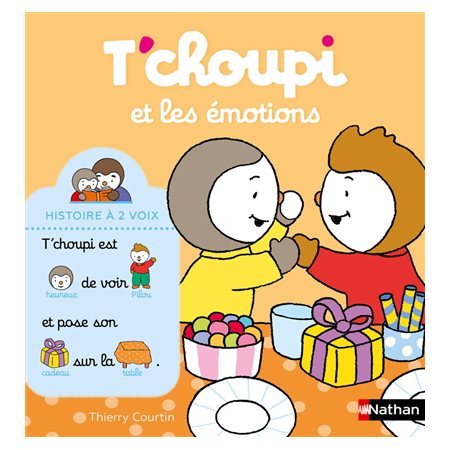 T'choupi et les émotions : T'choupi, une histoire à deux voix : AVC