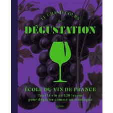 Le grand cours de dégustation : Tout le vin en 120 leçons pour déguster comme un oenologue