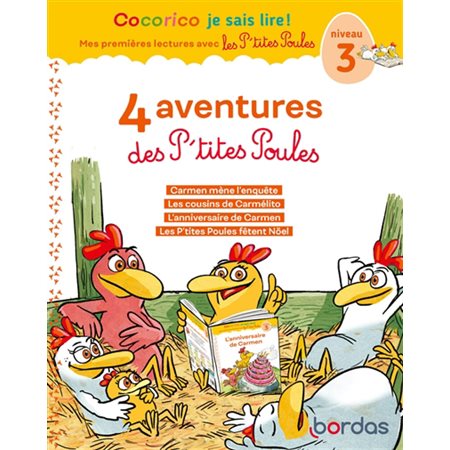 4 aventures des p''tites poules : niveau 3