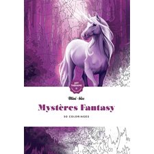 Mystères fantasy : 50 coloriages : Art-thérapie. Mini-bloc