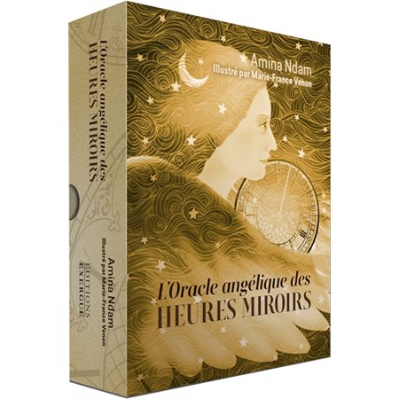 L'oracle angélique des heures miroirs : 37 cartes vibratoires + 1 guide d'accompagement de 176 pages en couleurs