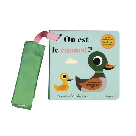 Où est le canard ? : Livre poussette : Livre cartonné