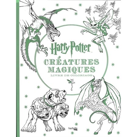Harry Potter : Livre de coloriage : Créatures magiques : Heroes