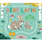 Suis le chemin bébé lapin : Un livre à lire du bout des doigts ! : Livre cartonné