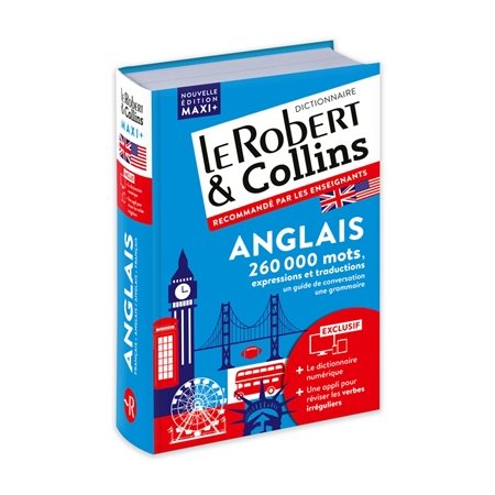 Le Robert & Collins anglais maxi + : Français-anglais, anglais-français
