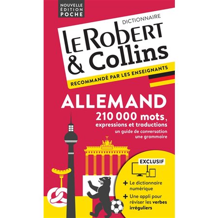 Le Robert & Collins allemand poche : Français-allemand, allemand-français