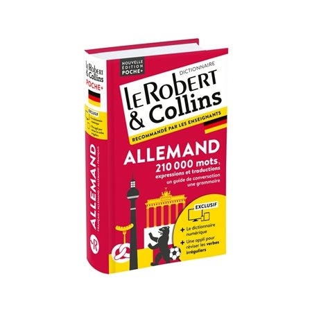 Le Robert & Collins allemand poche + : Français-allemand, allemand-français