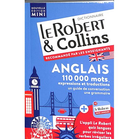 Le Robert & Collins mini anglais : Français-anglais, anglais-français