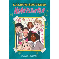 L'album-souvenirs Heartstopper : Les profils des personnages, anecdotes, mini BD, comment dessiner Nick & Charlie, l'art de heartstopper, etc,
