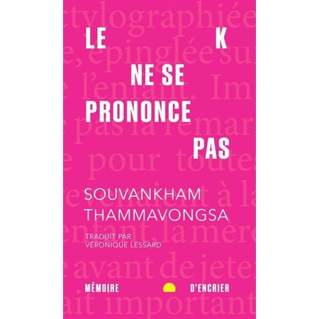 Le K ne se prononce pas (FP)