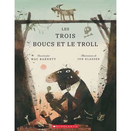 Les trois boucs et le troll : Couverture rigide