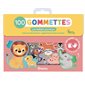 Les bébés animaux : 100 gommettes : 18 mois et + : Baby animals stickers : Pegatinas crias de animales