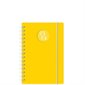 Agenda 2023-24 : Euro jaune annuel : 1 jour  /  1 page : D'août 2023 à juillet 2024 : Couverture rigide et anneaux