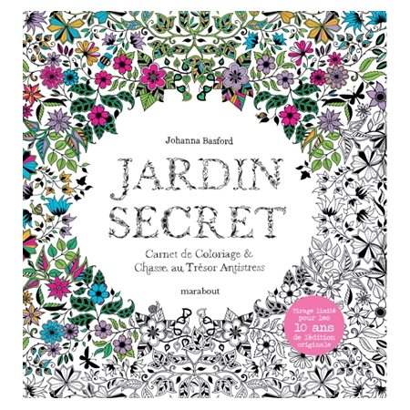 Jardin Secret : Edition Collector 10 ans