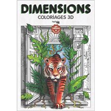 Dimensions : Coloriages 3D : Art thérapie